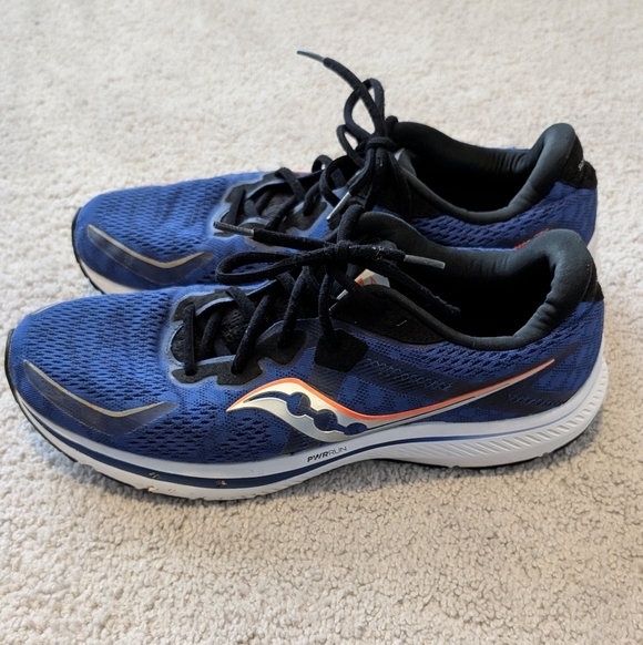 Saucony OMNI 20 S20681-16 Royal/Black Men's Runing Shoes Medium Size 12.5 - Picture 2 of 15